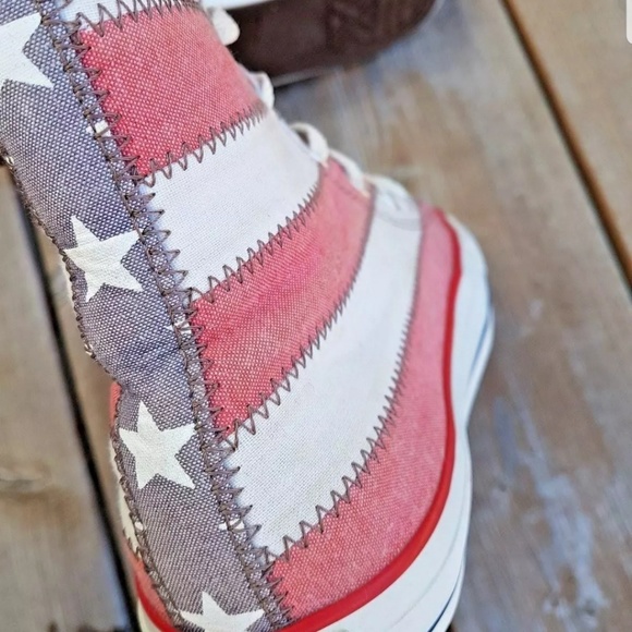 CONVERSE CTAS Spec Hi 2011 Stars & Stripes Sz US 7 - Picture 6 of 8
